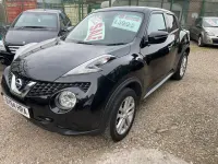 Used Nissan Juke Acenta Premium 115 HP (84 kW) 2014 Black SUV