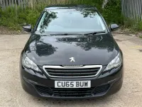 Used Peugeot 308 Access 100 HP (73 kW) 2015 Black Hatchback