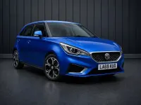 Käytetty MG MG3 Exclusive 106 HP (77 kW) 2019 Sininen Viistoperä