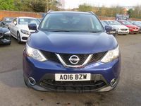 Used Nissan Qashqai N-Connecta 110 HP (80 kW) 2016 Blue SUV