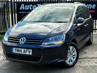 Used VW Sharan SE 2014 Blue MPV