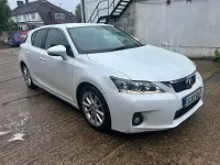 Used Lexus CT200h 2013 White Hatchback