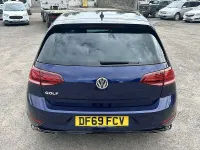 Used VW Golf VII R-line Edition 150 HP (110 kW) 2020 Blue Hatchback