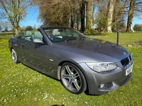 Begagnad BMW 320 Cabriolet Sport Line 184 HK (135 kW) 2012 Grå Cab