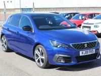 Używany Peugeot 308 GT-line 2019 Niebieski Hatchback