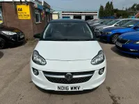 Used Vauxhall Adam Glam 70 HP (51 kW) 2016 White Hatchback