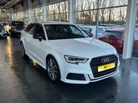 Used Audi A3 Sportback Black Edition 150 HP (110 kW) 2018 White Hatchback