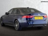 Used Jaguar XF R-Sport 240 HP (176 kW) 2018 Loire blue Sedan