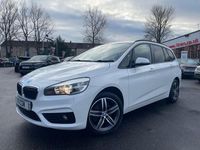 Used BMW 218 Sport Line 136 HP (100 kW) 2016 White MPV