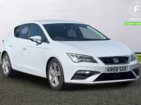 Used Seat Leon FR 150 HP (110 kW) 2018 White Hatchback