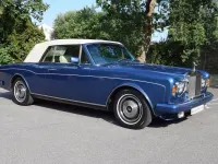 Used Rolls Royce Corniche 1985 Blue/cream