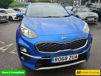 Used Kia Sportage 136 HP (100 kW) 2018 Blue SUV