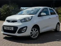 Used Kia Picanto 2012 White Hatchback