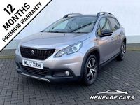Used Peugeot 2008 GT-line 2017 Grey SUV