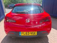Used Vauxhall Astra GTC SRi 2013 Red Coupe