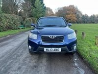 Used Hyundai Santa Fe Style 194 HP (142 kW) 2010 Blue SUV