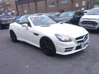 Used Mercedes SLK200 AMG 2012 White Cabriolet