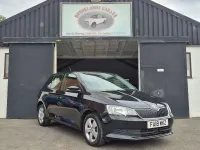 Used Skoda Fabia SE 95 HP (69 kW) 2018 Black Hatchback