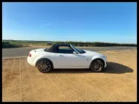 Used Mazda MX5 20th Anniversary 126 HP (92 kW) 2010 White Cabriolet