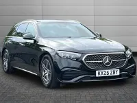 Used Mercedes E200 AMG line 223 HP (164 kW) 2025 Black Estate