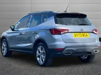 Used Seat Arona FR 110 HP (80 kW) 2023 Urban silver with black roof SUV