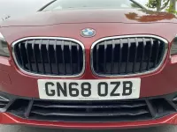 Used BMW 220 Sport Line 189 HP (139 kW) 2018 Red MPV