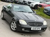 Used Mercedes SLK230 2001 Black Cabriolet