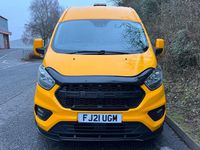 Used Ford Transit Custom Trend 130 HP (95 kW) 2021 Yellow Van