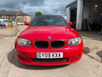 Used BMW 118 Cabriolet 143 HP (105 kW) 2009 Red Cabriolet