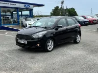 Used Ford Ka Plus Zetec 70 HP (51 kW) 2017 Black Hatchback