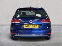 Used VW Golf VII SE 147 HP (108 kW) 2019 Blue Estate