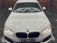 Used BMW 118 M Sport 150 HP (110 kW) 2017 White Hatchback