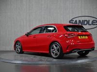 Used Mercedes A180 AMG line 136 HP (100 kW) 2019 Red Hatchback