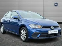 Used VW Polo Life 95 HP (69 kW) 2022 Blue Hatchback