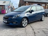 Used Vauxhall Zafira SRi 140 HP (102 kW) 2017 Blue MPV
