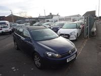 Used VW Golf VII SE 105 HP (77 kW) 2012 Blue Estate