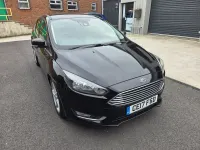 Used Ford Focus Titanium 120 HP (88 kW) 2017 Black Hatchback