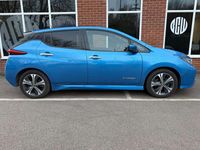 Used Nissan Leaf Tekna 110 kW (150 HP) 2020 Blue Hatchback