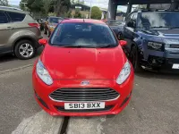 Used Ford Fiesta Zetec 82 HP (60 kW) 2013 Red Hatchback
