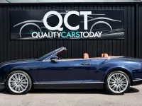 Used Bentley Continental 550 HP (404 kW) 2007 Blue Cabriolet