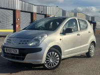 Used Nissan Pixo Visia 68 HP (50 kW) 2009 Silver Hatchback