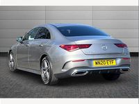Used Mercedes CLA200 AMG line 161 HP (118 kW) 2020 Silver Coupe
