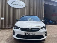 Used Vauxhall Corsa SRi 130 HP (95 kW) 2021 White Hatchback