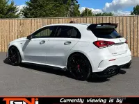 Used Mercedes A45 AMG 2020 White Hatchback