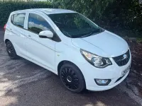Used Vauxhall Viva 75 HP (55 kW) 2015 White Hatchback
