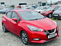 Used Nissan Micra Acenta 2018 Red Hatchback