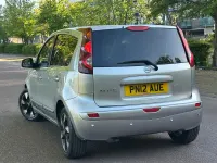 Used Nissan Note N-TEC 110 HP (80 kW) 2012 Silver Hatchback