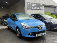 Used Renault Clio Dynamique 90 HP (66 kW) 2015 Blue Hatchback