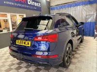 Used Audi Q5 Black Edition 190 HP (139 kW) 2019 Blue SUV
