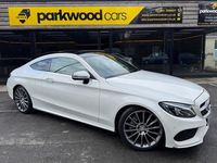 Used Mercedes C250 AMG Line Premium Plus 2016 White Coupe